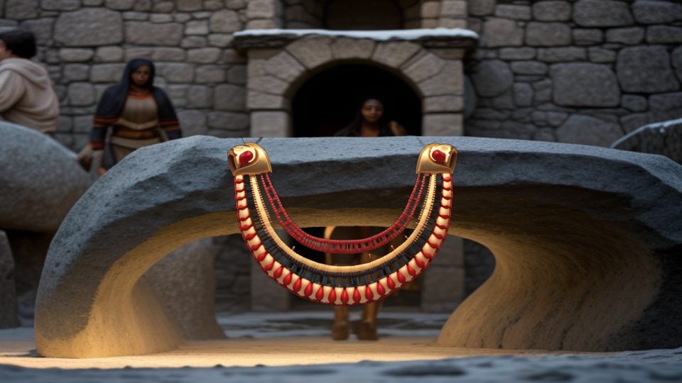 Usekh broad collar — Neo newgrange