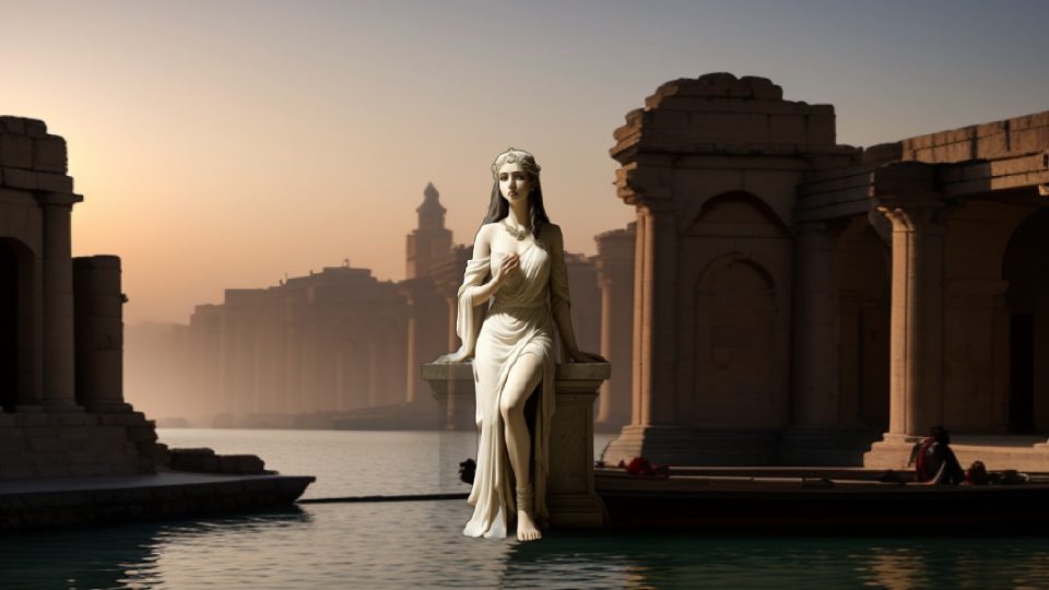 The pythia — Carthage dido building