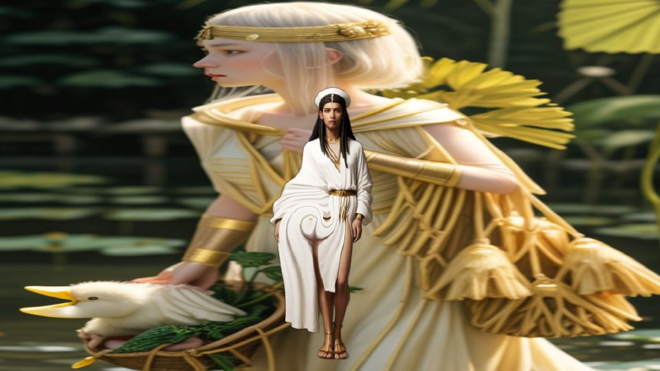 Udjahorresnet — Menna lotus girl