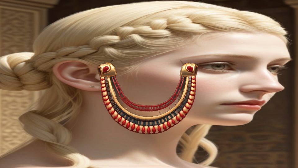 Usekh broad collar — Cleo berlin head three quarter