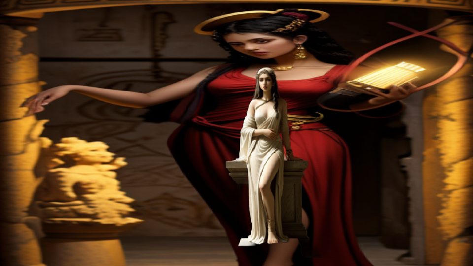 The pythia — Atc kithara vase