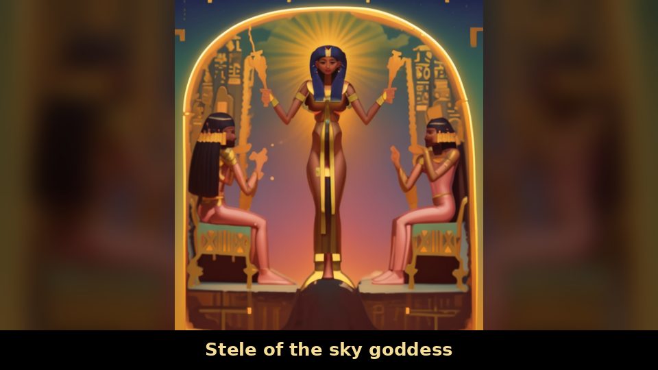 Stele of the sky goddess