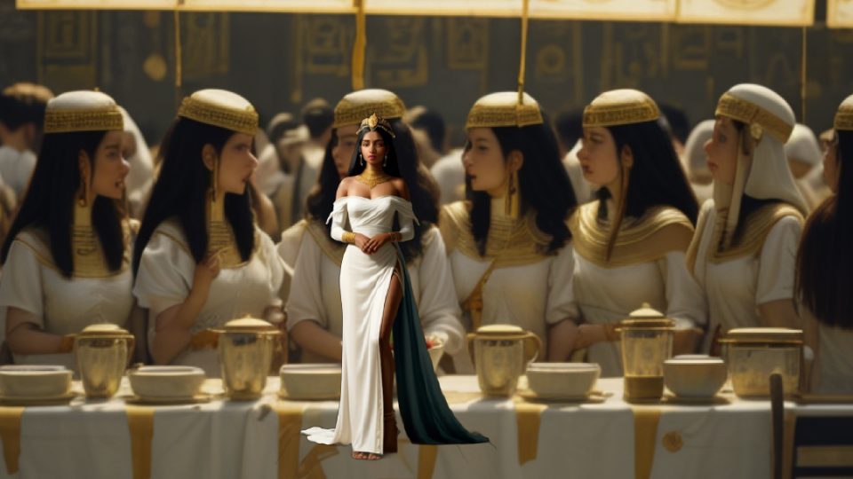 Peseshet — Nebamun banquet guests