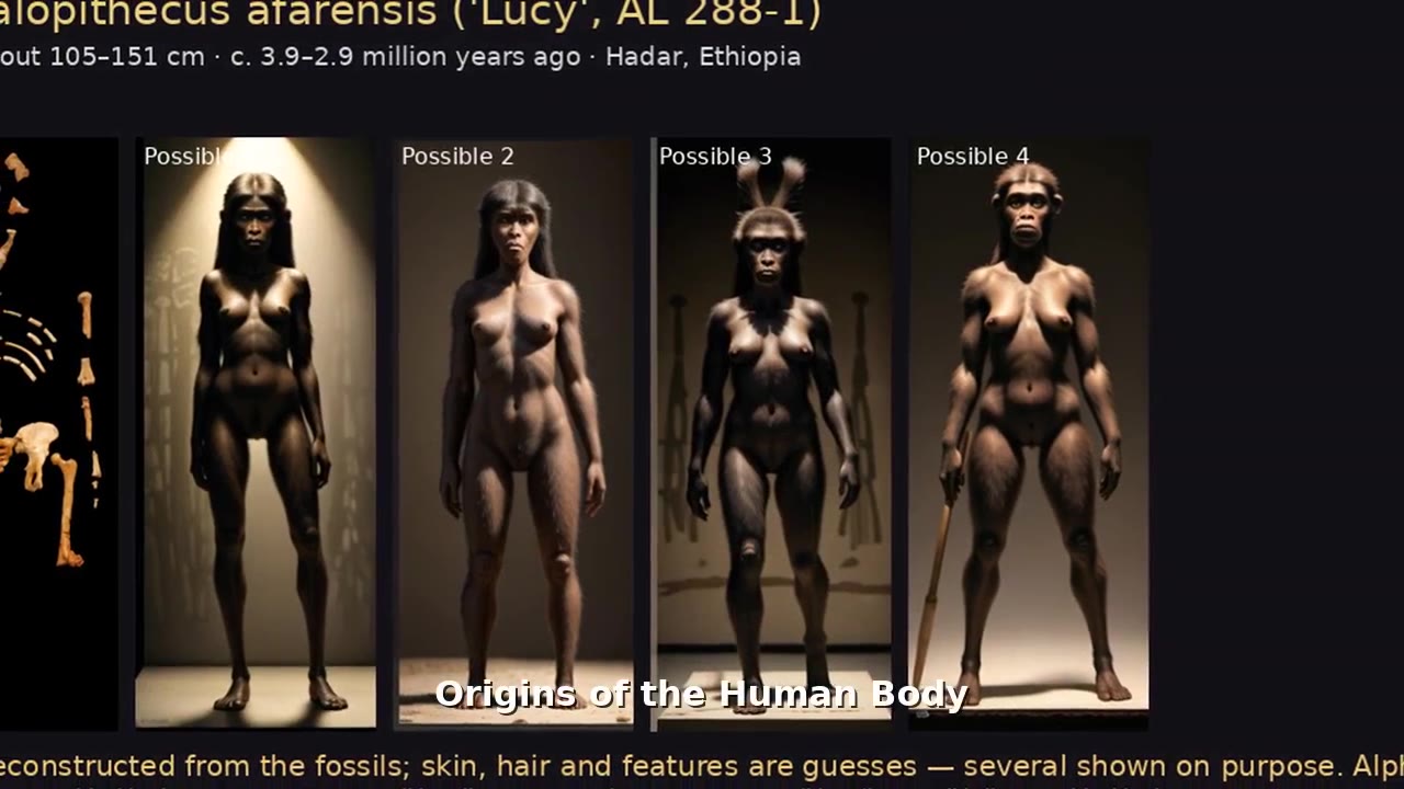 Human species, full body: Scenes Remade