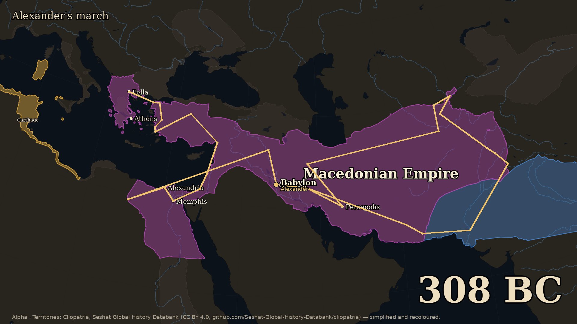 Alexander's march