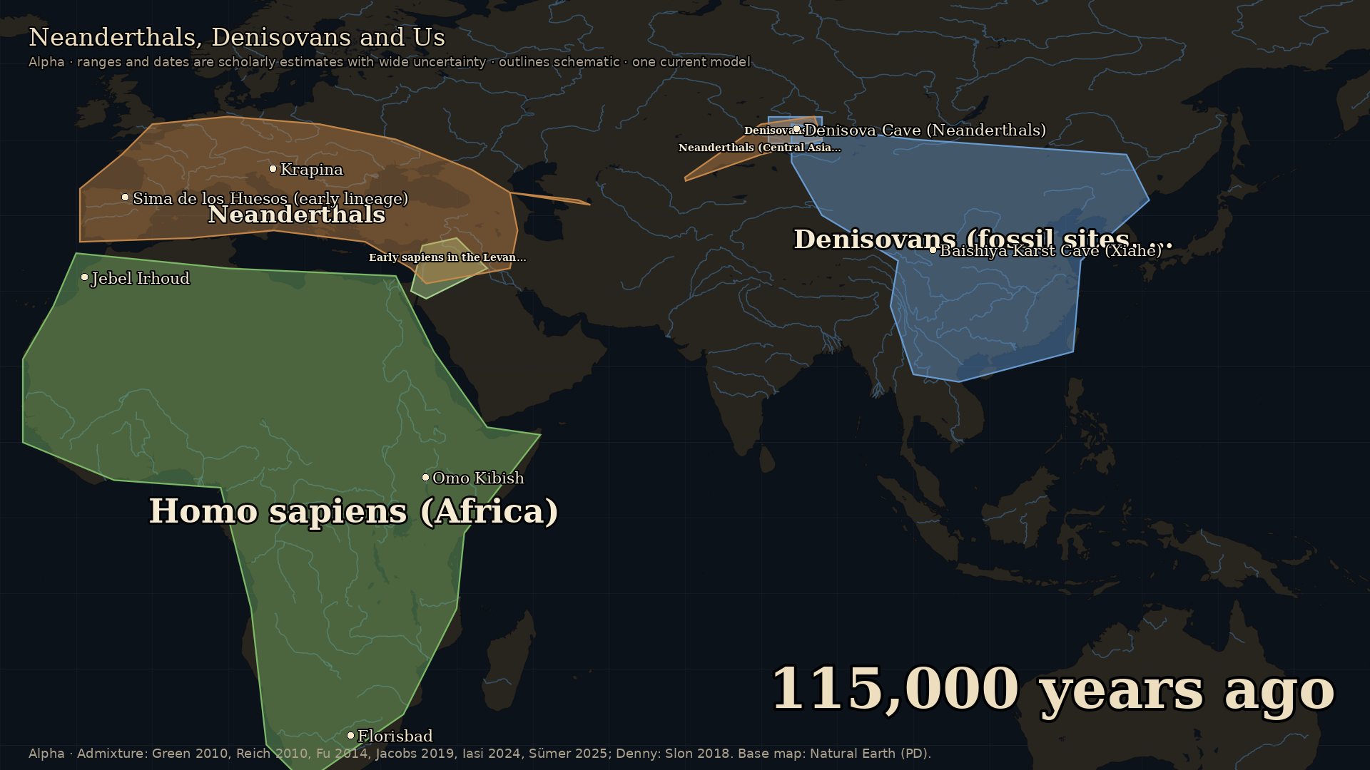 Neanderthals, Denisovans and Us