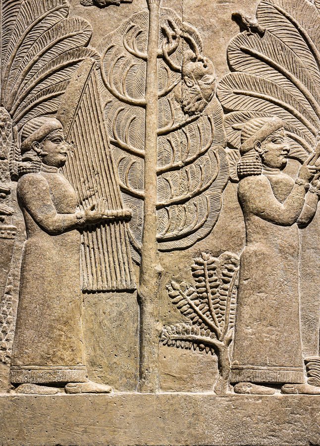 The banquet of Ashurbanipal — original