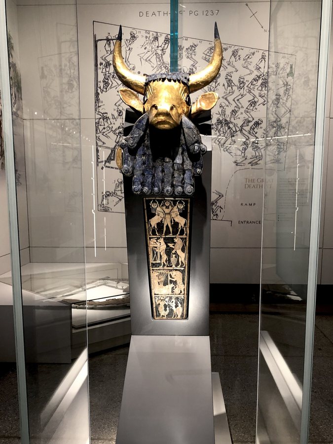 The bull-headed lyre of Ur — original