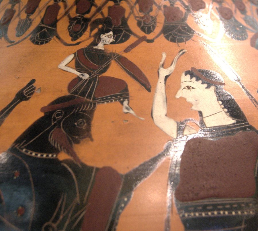 Birth of Athena — Attic black-figure amphora (Louvre F32) — original