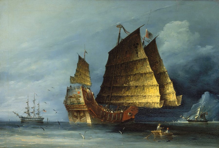 A Chinese junk — original