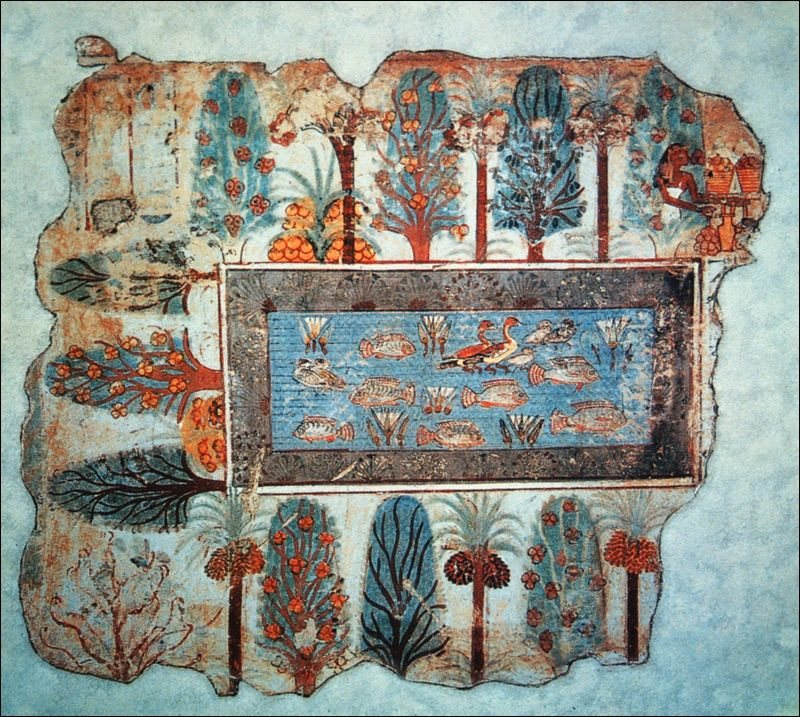 Nebamun's garden pool — original