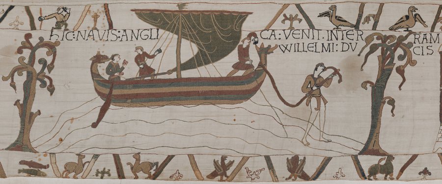 Ships on the Bayeux Tapestry — original