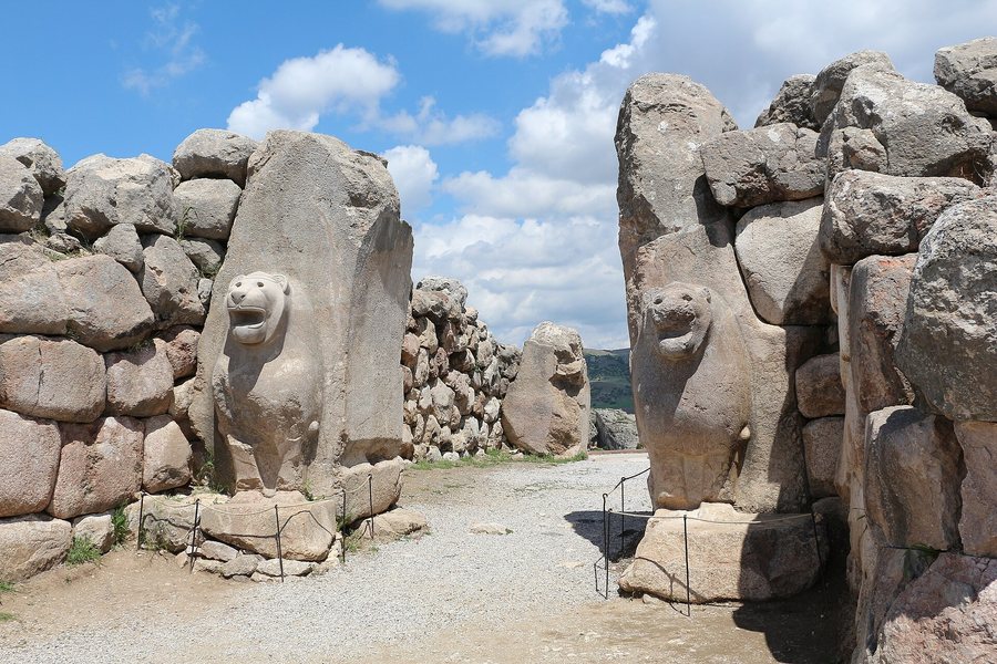 The Lion Gate of Hattusa — original