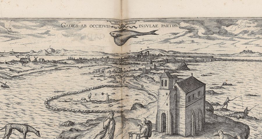 Gades ab occiduis insulae partibus — original