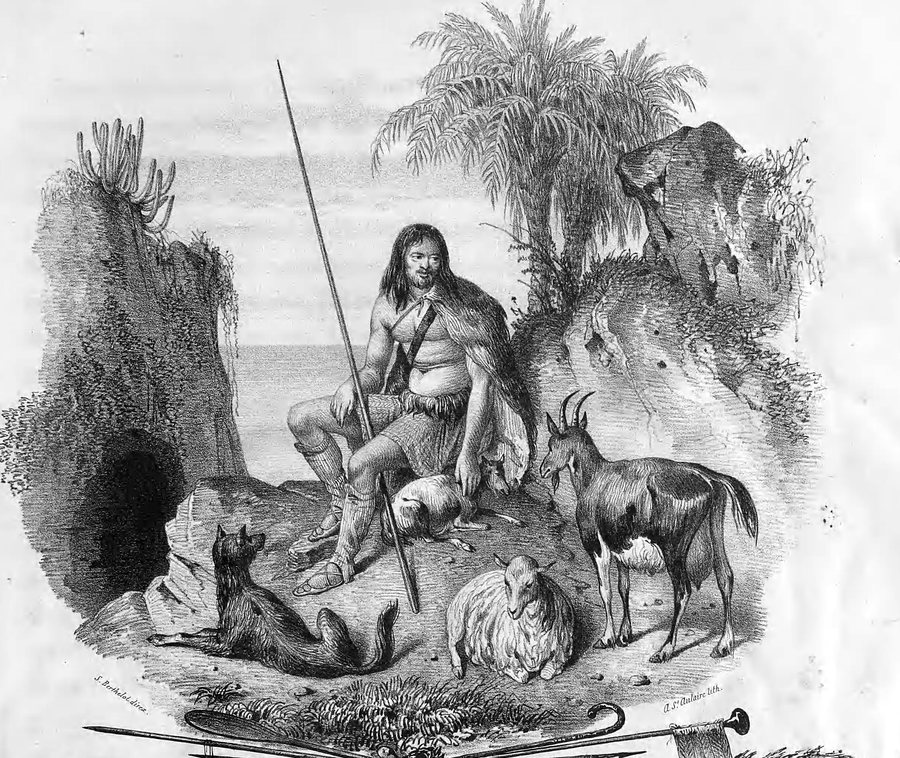 Guanche pastor — original