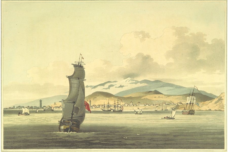 View of Santa Cruz (Barrow, 1806) — original