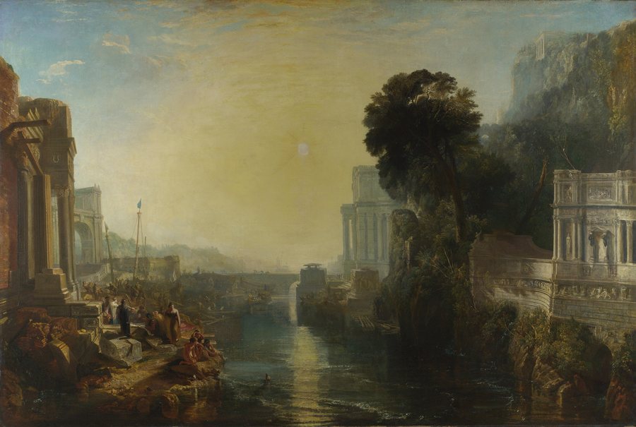 Dido building Carthage — original