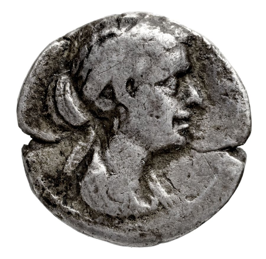 Silver drachm of Cleopatra VII, Alexandria — original
