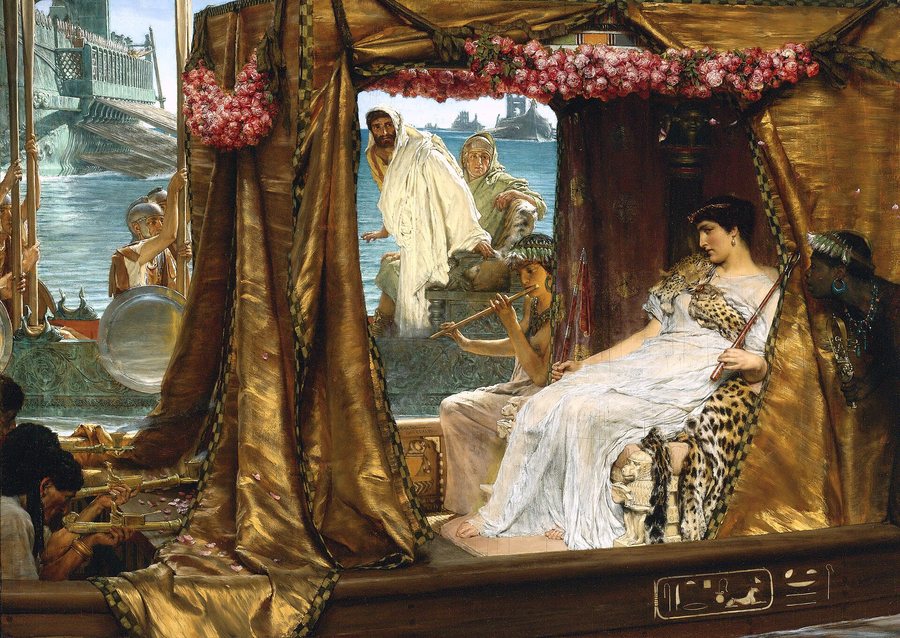 The Meeting of Antony and Cleopatra (later imagining) — original