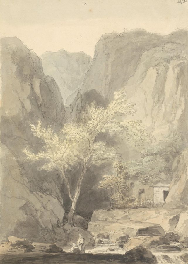 Robert Smirke — The Castalian Spring (Yale Center for British Art B1977.14.561) — original