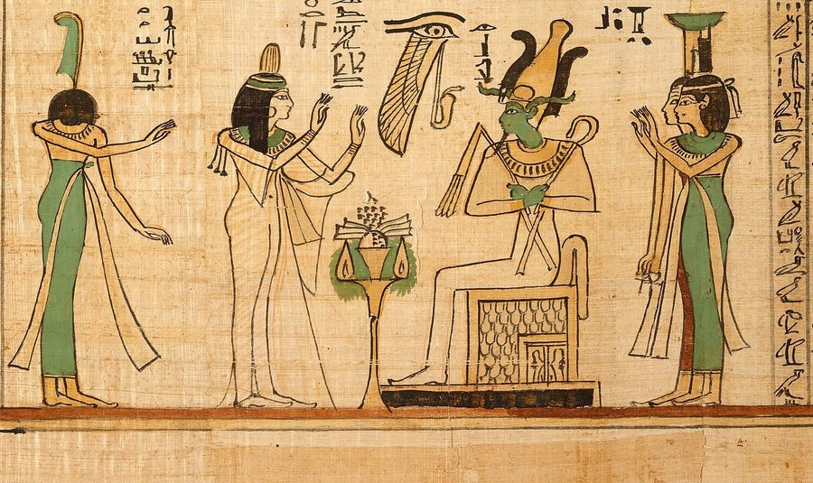The singer Nany before Osiris and Isis — original