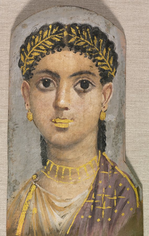 Funerary Portrait of a Young Girl — original