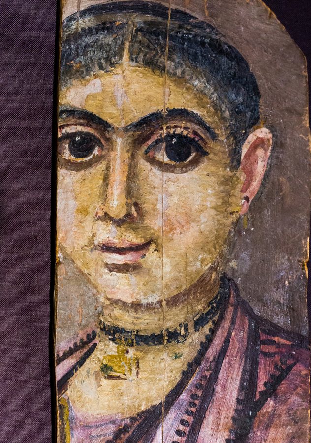 Mummy portrait of a girl, er-Rubayat — original