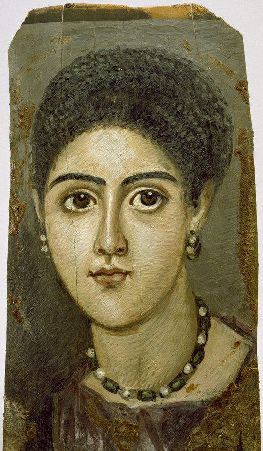 Female Portrait Mask — original