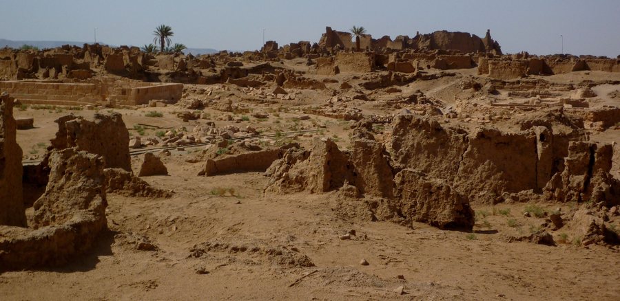 Ruins of ancient Garama (Germa) — original