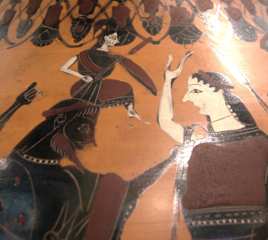 The birth of Athena from the head of Zeus — original