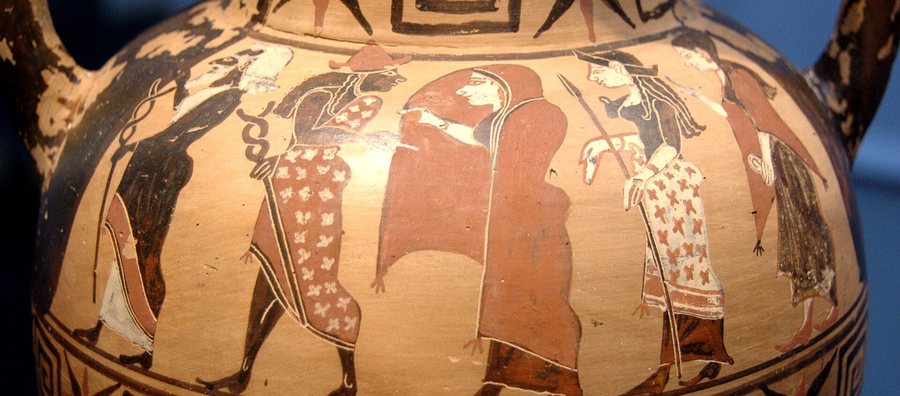 The procession to the Judgement of Paris — original