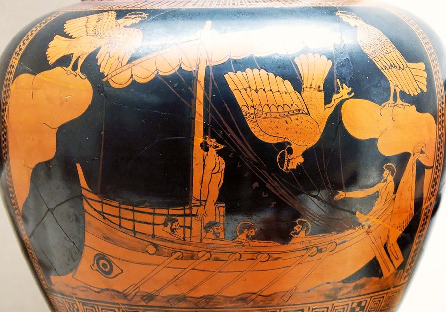Odysseus and the Sirens — original