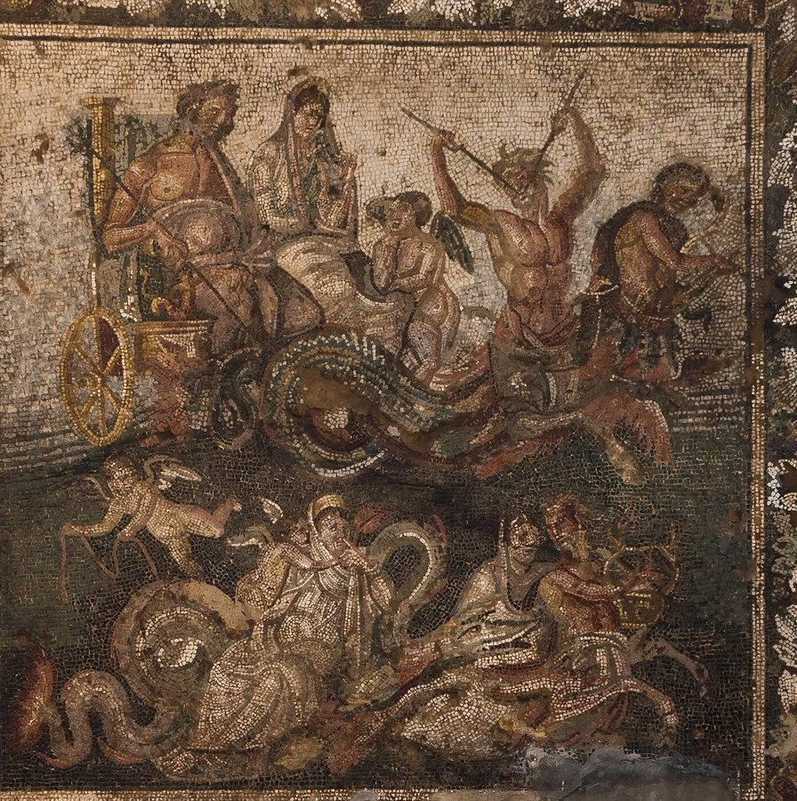 The triumph of Poseidon and Amphitrite — original