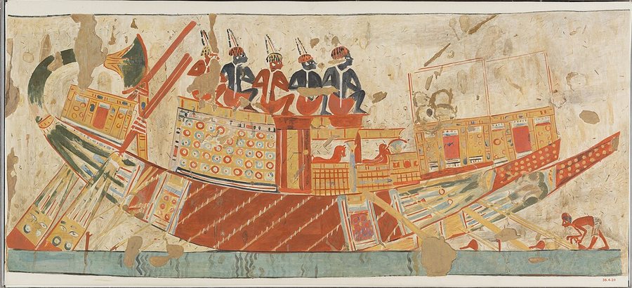 Boat from Nubia — original