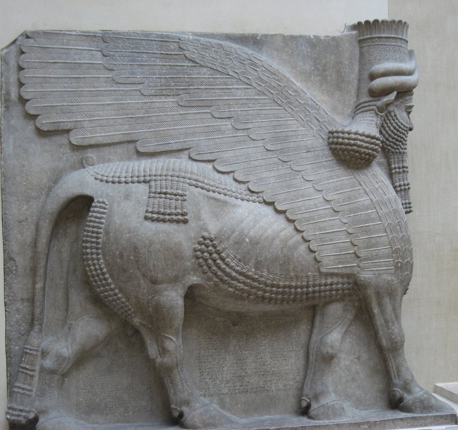 The lamassu of Khorsabad — original