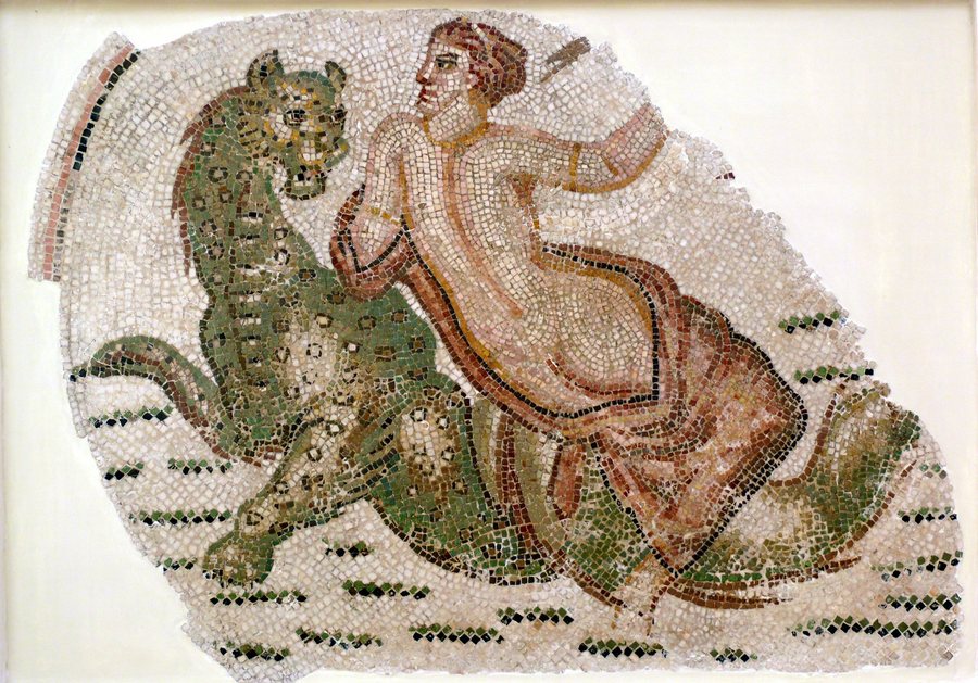 A nereid rides a sea-leopard (Sousse) — original