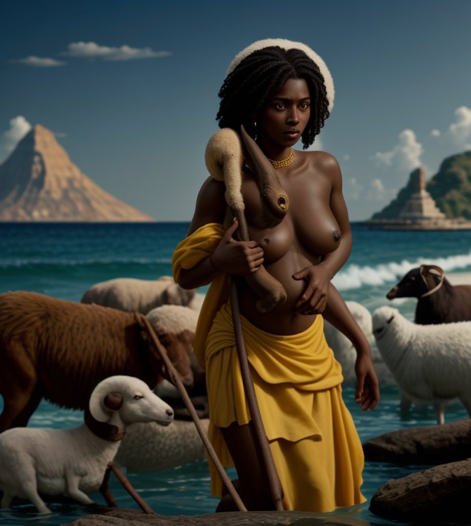 Nubian — Realistic