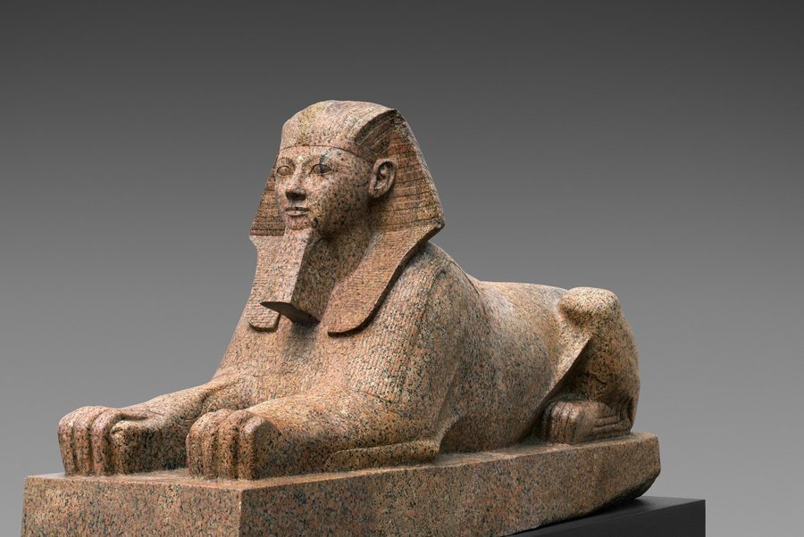 The sphinx of Queen Hatshepsut — original