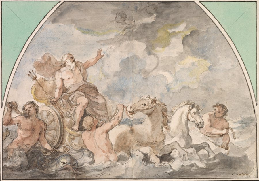 The Triumph of Neptune with his tritons — original