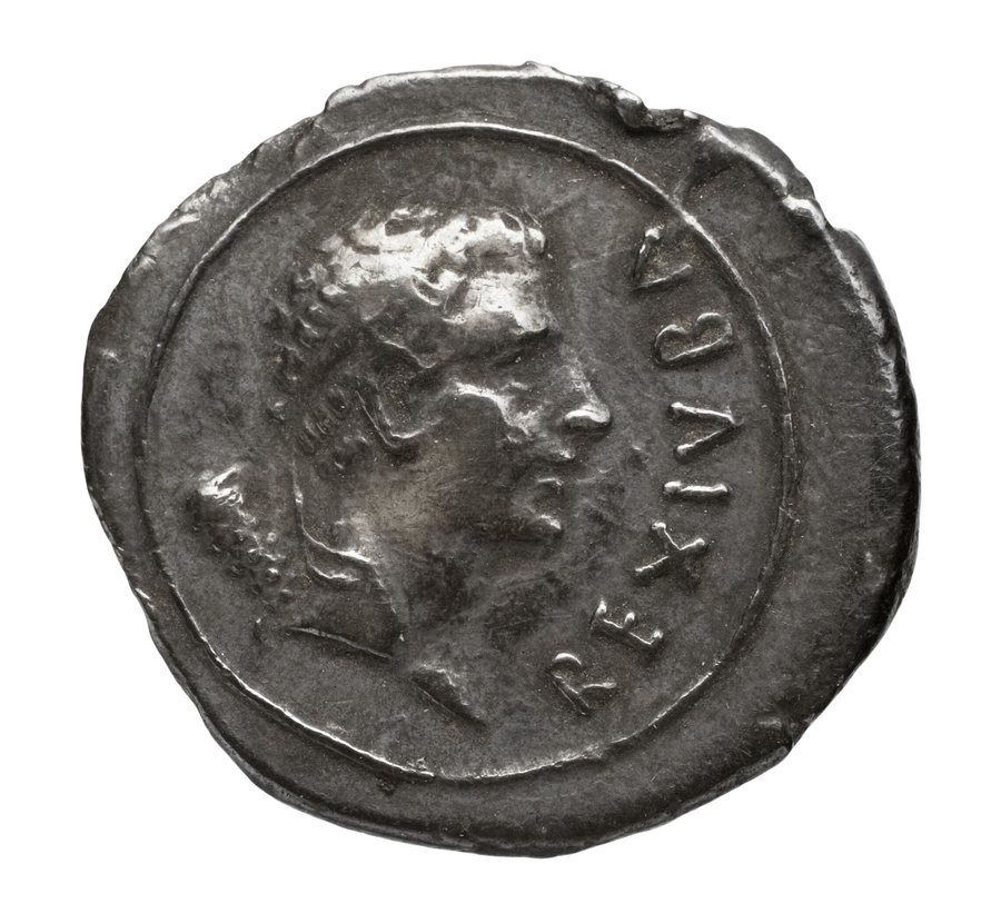 Denarius of Juba II of Mauretania — original