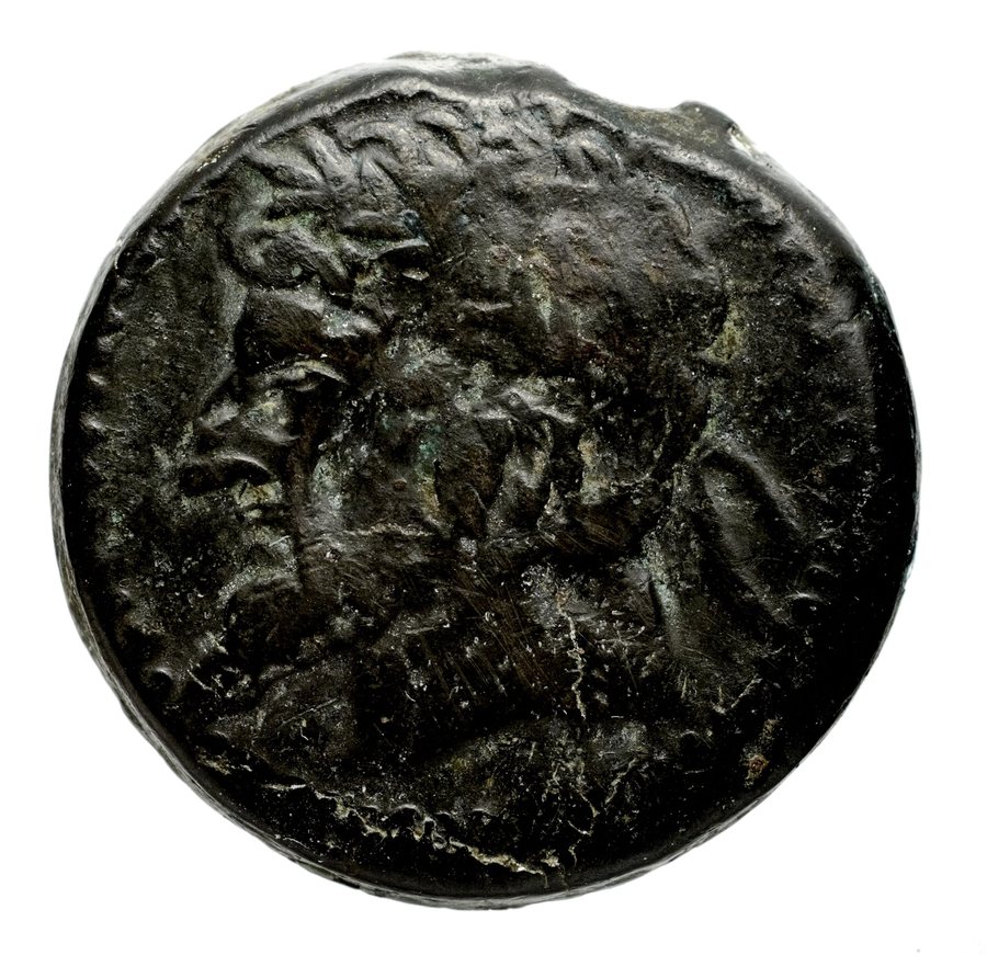 Coin portrait attributed to Masinissa — original