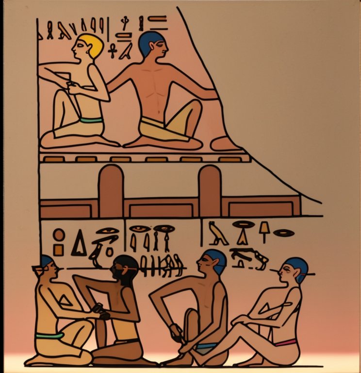 Libyan (Amazigh) — Half vaporwave
