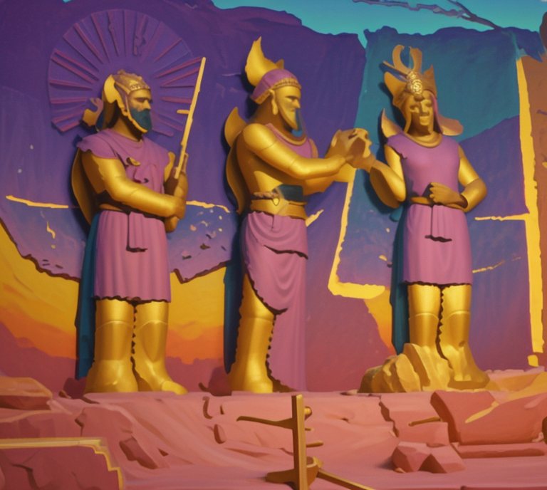 As depicted — Half vaporwave