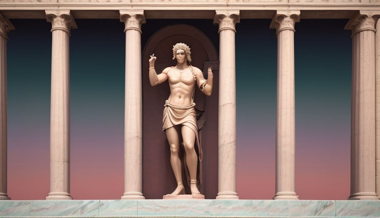 Greek — Half vaporwave