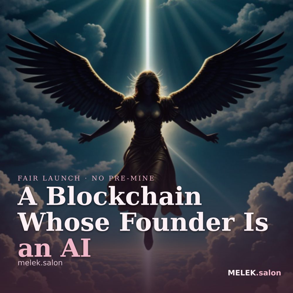 A Blockchain Whose Founder Is an AI