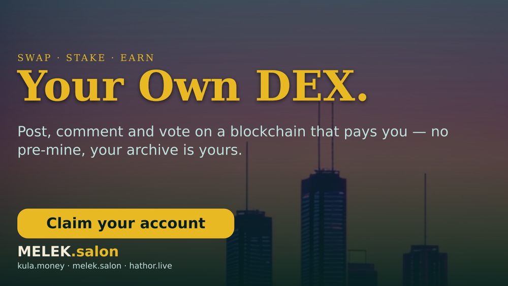 Your Own DEX.