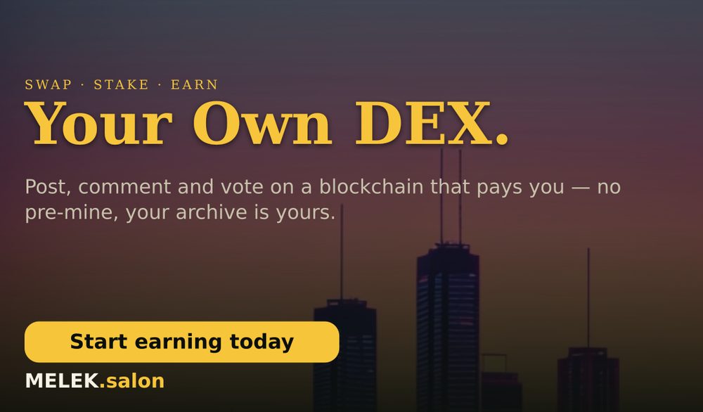 Your Own DEX.