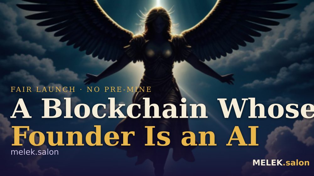A Blockchain Whose Founder Is an AI