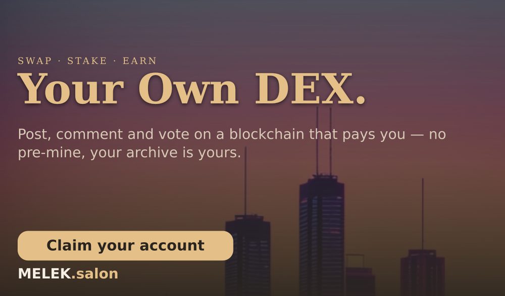 Your Own DEX.