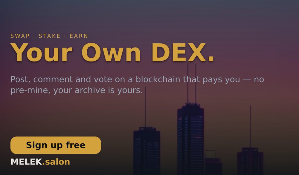 Your Own DEX.